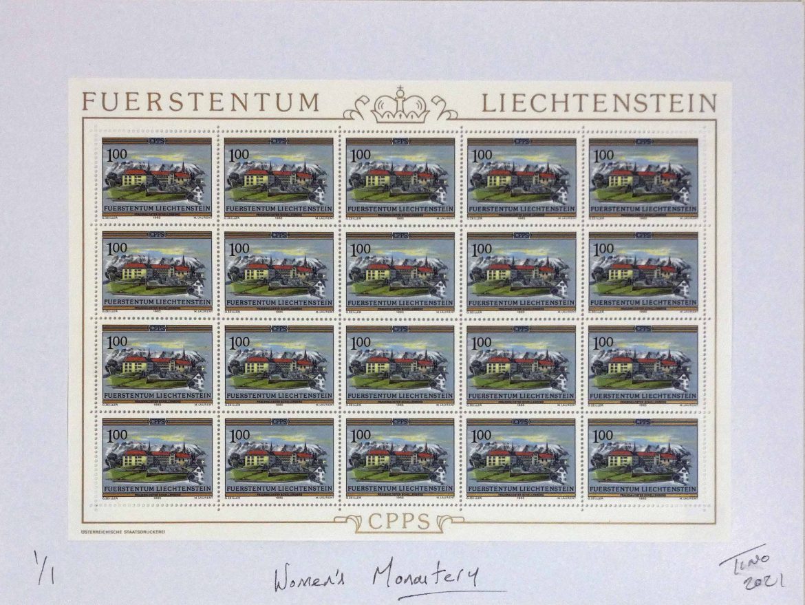 Stamp Art: The Liechtenstein ‘Houses’ project